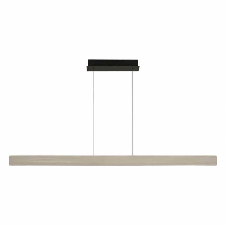 ΚΡΕΜΑΣΤΟ ΦΩΤΙΣΤΙΚΟ LED LINE 40W 3000K TRIAC ΒΟΥΡΤΣΙΣΜΕΝΟ ΓΚΡΙ-ΑΛΟΥΜΙΝΙΟ - ΜΑΥΡΟ ΜΕΤΑΛΛΟ Μέταλλο M1.20Π0.012Υ0.06