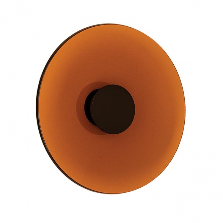 ΑΠΛΙΚΑ LED 22W 2700K-3000K TRIAC ΜΑΥΡΟ ΜΑΤ - ΚΑΣΤΑΝΟΞΑΝΘΟ ΓΥΑΛΙ Γυαλί Φ0.50*Μ0.085