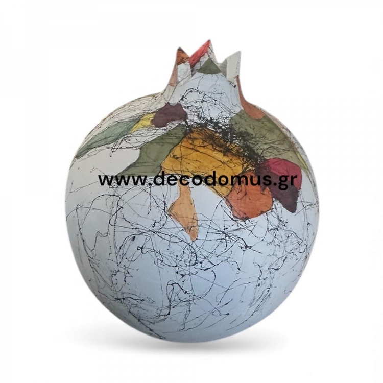 ΚΕΡΑΜΙΚΟ ΡΟΔΙ ΠΟΛΥΧΡΩΜΟ ΜΕ ΜΑΥΡΟ ΔΙΧΤΥ Υ11ΕΚ Κεραμικό Φ0.11*Υ0.11