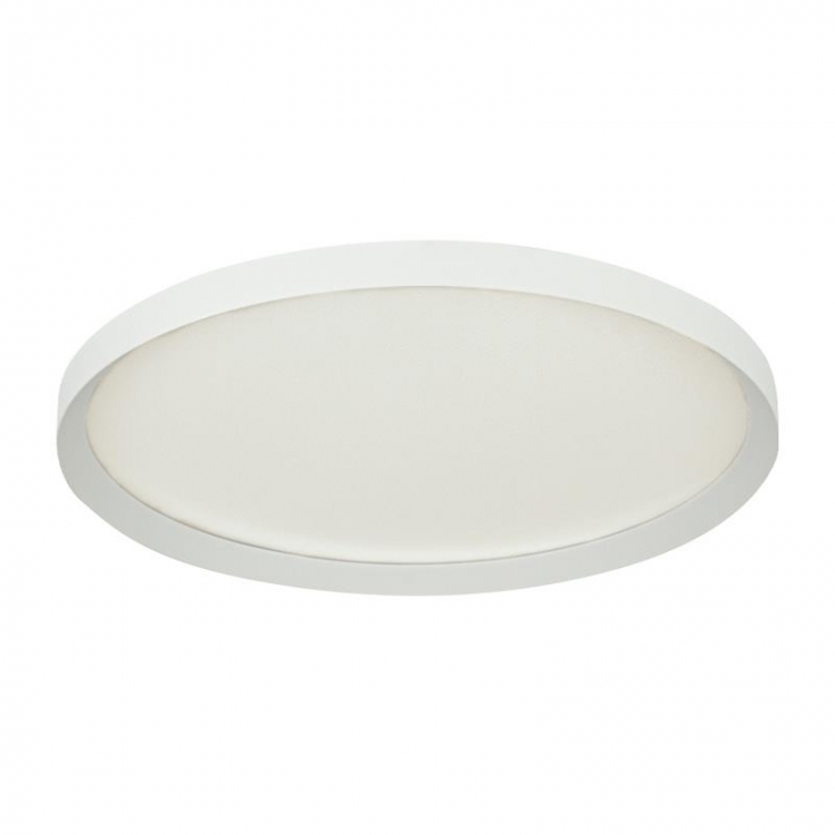 ΦΩΤΙΣΤΙΚΟ ΟΡΟΦΗΣ LED 42W 2700K-3200K-4000K DALI ΣΑΓΡΕ ΛΕΥΚΟ-ΜΕΤΑΛΛΟ-ΑΛΟΥΜΙΝΙΟ-ΜΕ ΜΙΚΡΟΠΡΙΣΜΑΤΙΚΟ ΔΙΑΧΥΤΗ Μέταλλο Φ0.45*Υ0.06