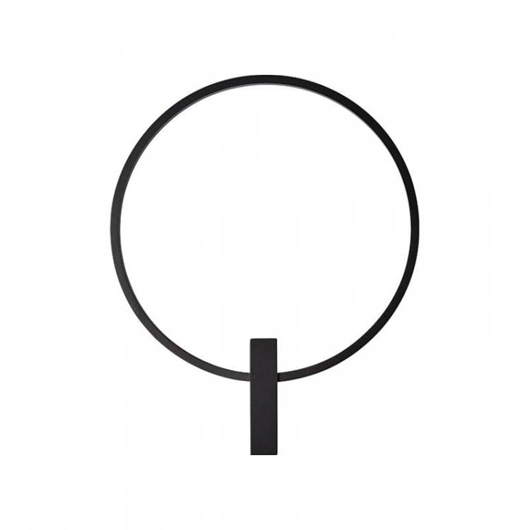 ΑΠΛΙΚΑ ΤΟΙΧΟΥ 12W 3000K ΣΑΓΡΕ ΜΑΥΡΟ ΜΕΤΑΛΛΟ - ΑΛΟΥΜΙΝΙΟ - ΑΚΡΥΛΙΚΟ Μέταλλο Μ0.045Π0.305Υ0.402