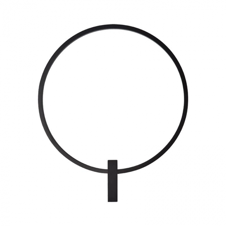 ΑΠΛΙΚΑ ΤΟΙΧΟΥ 23W 3000K ΣΑΓΡΕ ΜΑΥΡΟ ΜΕΤΑΛΛΟ - ΑΛΟΥΜΙΝΙΟ - ΑΚΡΥΛΙΚΟ Μέταλλο Μ0.045Π0.497Υ0.615