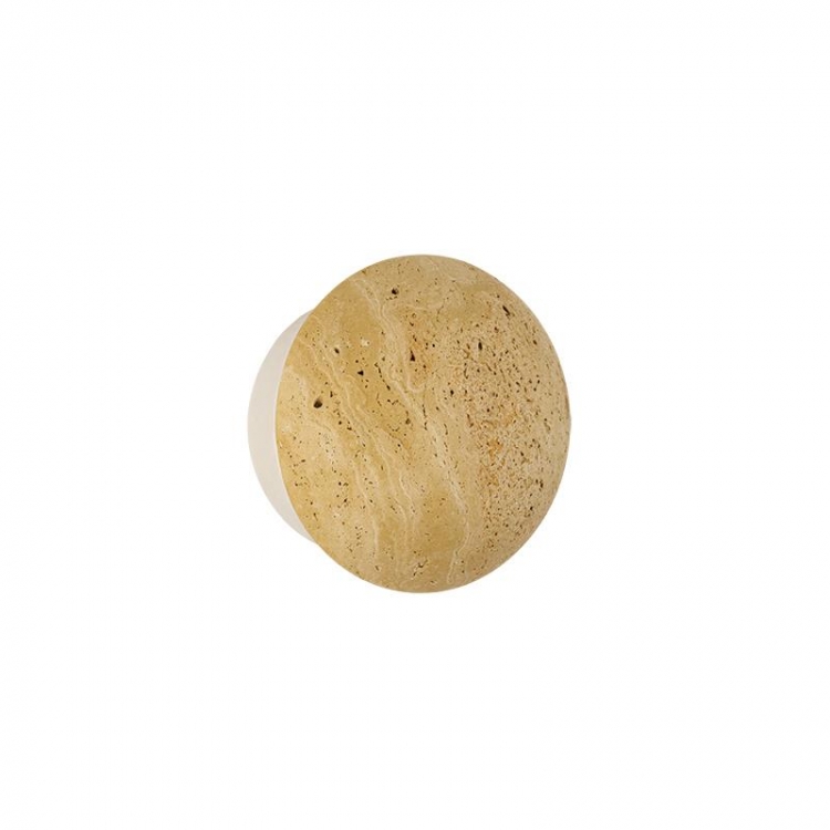 ΑΠΛΙΚΑ ΤΟΙΧΟΥ LED 6W 3000K ΦΥΣΙΚΗ ΠΕΤΡΑ - ΑΣΠΡΟ ΜΑΤ ΜΕΤΑΛΛΟ Μέταλλο Φ0.15*Μ0.10