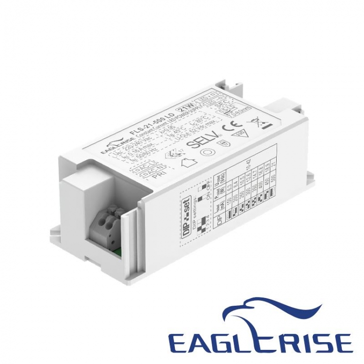 DRIVER ON-OFF 21W 150-500mA 10-42V EAGLERISE Συνθετικό