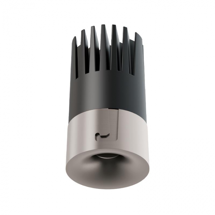 DOWNLIGHT LED ΣΠΟΤ, 12W 3000K ΑΣΗΜΙ ΜΑΤ Αλουμίνιο Φ0.044*Υ0.08