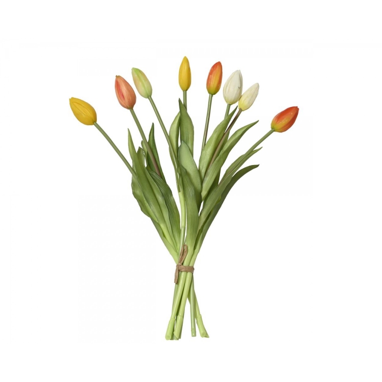 ΜΠΟΥΚΕΤΟ ΜΕ ΤΟΥΛΙΠΕΣ ΑΝΘΙΣΜΕΝΕΣ ΑΝΟΜΟΙΟΜΟΡΦΑ ΣΤΑ ΧΡΩΜΑΤΑ ΤΗΣ ΑΝΟΙΞΗΣ EVERLANDS Συνθετικό Φ0.13*Υ0.39