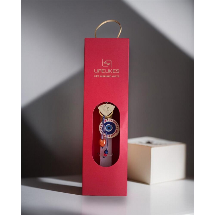 ΛΑΜΠΑΔΑ ΜΕ ΜΠΡΕΛΟΚ SUN MATI ΚΟΚΚΙΝΟ ΚΟΥΤΙ Αρωματικό Κερί M0.09*Y0.28