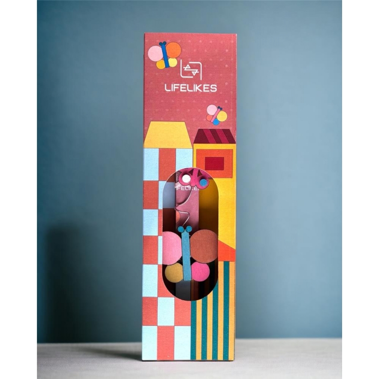 ΛΑΜΠΑΔΑ THE BUTTERFLY Αρωματικό Κερί M0.09*Y0.28