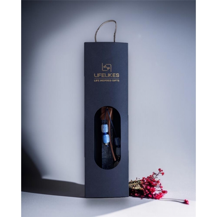 ΛΑΜΠΑΔΑ ΜΠΛΕ BEGLERI ΜΠΛΕ ΚΟΥΤΙ Αρωματικό Κερί M0.09*Y0.28