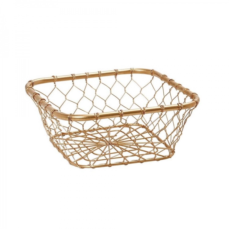 ΜΕΤΑΛΛΙΚΟ ΚΑΛΑΘΙ ΤΕΤΡΑΓΩΝΟ ΧΡΥΣΟ Μέταλλο Μ0.21Π0.21Υ0.085