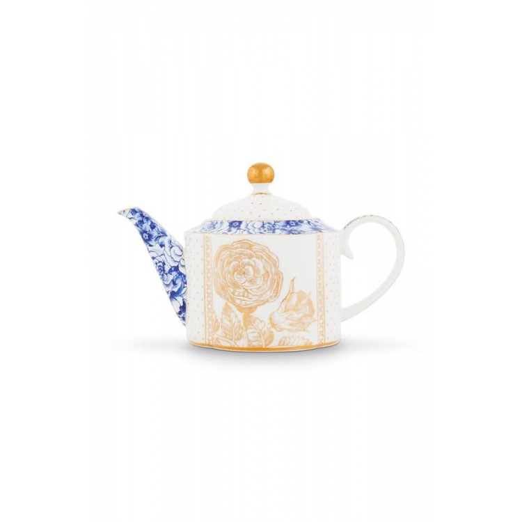 Τσαγιέρα Μικρή Royal White Πορσελάνη Μ0.23Π0.13Υ0.14