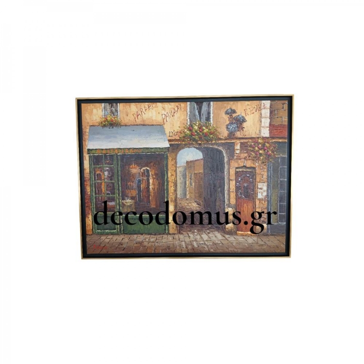 ``ΛΥΩΝ`` ΛΑΔΙ ΣΕ ΚΑΜΒΑ ΜΕ ΜΑΥΡΗ-ΧΡΥΣΗ ΞΥΛΙΝΗ ΚΟΡΝΙΖΑ Ξύλο 1.25*0.97