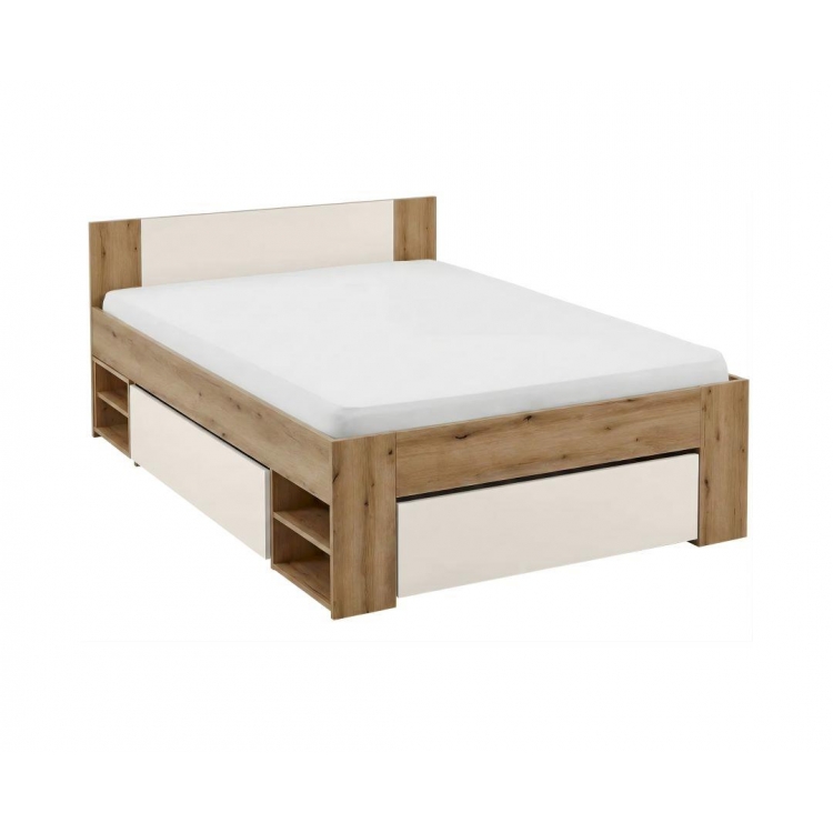 Κρεβάτι 140 NORDIC κασμίρ/ artisan 144x203x80 Μελαμίνη M2.03Π1.44Υ0.80