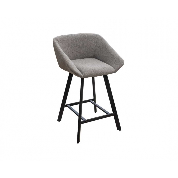 Μεταλλικό σκαμπό μπαρ BADE Γκρι Nordic 15 60x54x75/103 Μέταλλο Μ0.60Π0.54Υ0.75/1.03