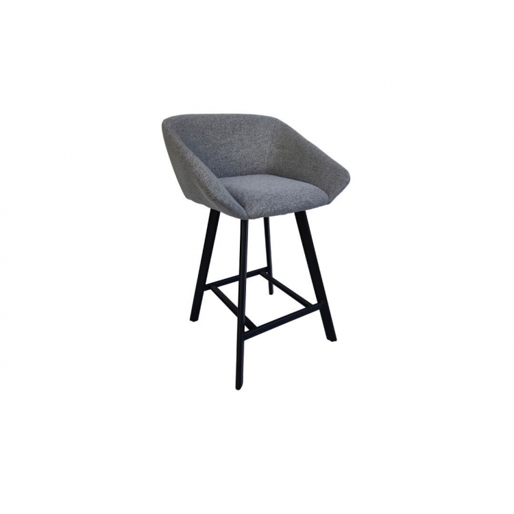 Μεταλλικό σκαμπό μπαρ BADE Γκρεζ Nordic 16 60x54x75/103 Μέταλλο Μ0.60Π0.54Υ0.75/1.03