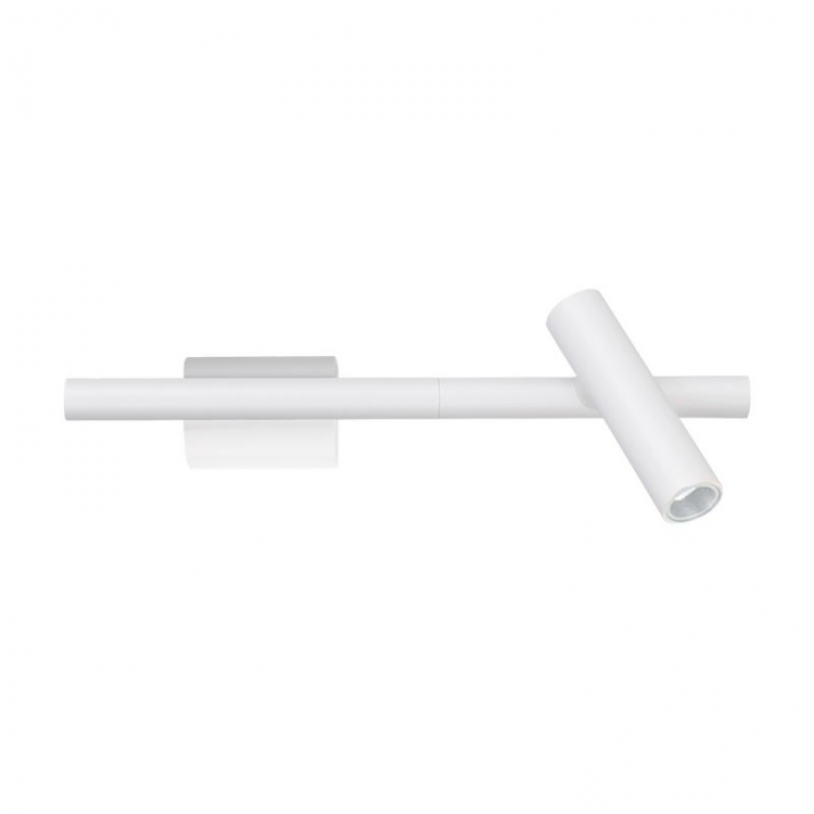 ΦΩΤΙΣΤΙΚΟ LED ΤΟΙΧΟΥ 6W 3000K PLUG & PLAY ΣΑΓΡΕ ΛΕΥΚΟ Μέταλλο Μ0.095Π0.05Υ0.35