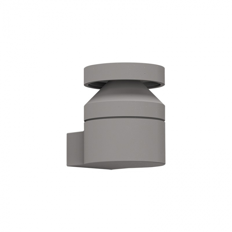 ΦΩΤΙΣΤΙΚΟ TOIXOY LED ΕΞΩΤΕΡΙΚΟΥ ΧΩΡΟΥ 15W 3000K ΤΣΙΜΕΝΤO-ΜΕΤΑΛΛΟ-ΓΥΑΛΙ IP65 Μέταλλο Μ0.215Π0.192Υ0.24