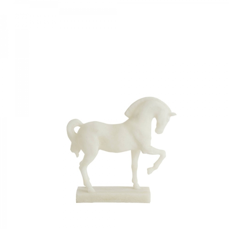 Διακοσμητικό γλυπτό άλογο 31x10x29 εκ. HORSE κρεμ Light & Living Συνθετικό Μ0.31Π0.10Υ0.29