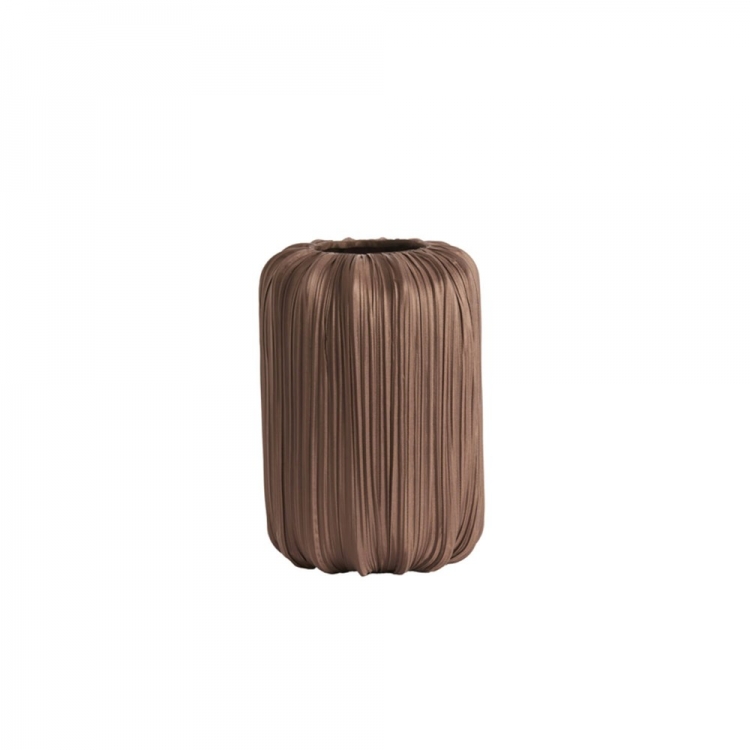 Καπέλο φωτιστικού FAROL σκούρο καφέ Φ20x28 cm Light & Living Ύφασμα Φ0.20*Υ0.28