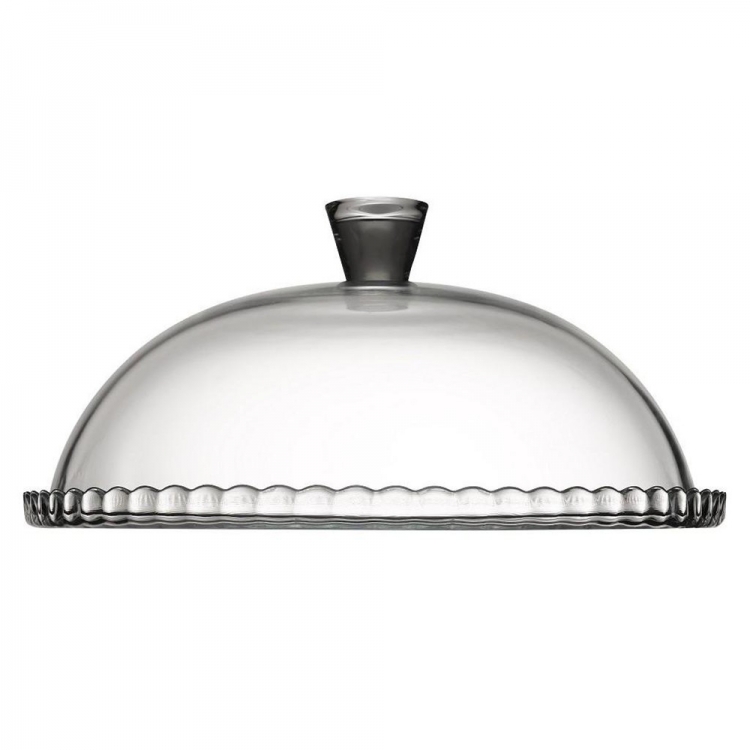 PATISSERIE ΤΟΥΡΤΙΕΡΑ ΜΕ ΚΑΠ. ΔΙΑΦΑΝΗ 32x15.5 PLT/36 GB1.OB2 Γυαλί Υψος:15,5Μήκος:32Πλάτος:32