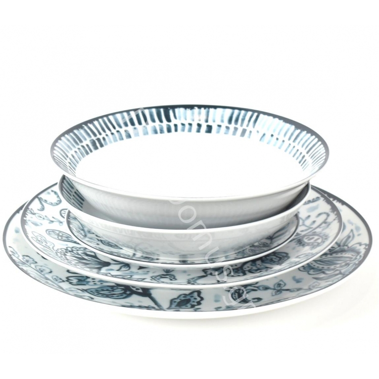 ΣΕΡΒΙΤΣΙΟ 20ΤΕΜ MEDITERRANEO BLUE 275 Πορσελάνη