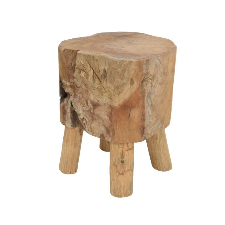 ΣΚΑΜΠΟ ΤΡΑΠΕΖΙ ΜΑΣΙΦ Kaemingk Ξύλο Φ30Χ35 ΕΚ.