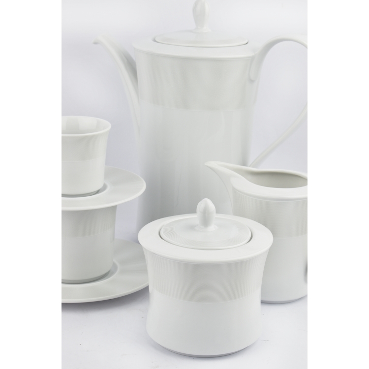 ΣΕΤ ΤΣΑΓΙΟΥ 9 ΤΕΜΑΧΙΑ ΛΕΥΚΟ Πορσελάνη