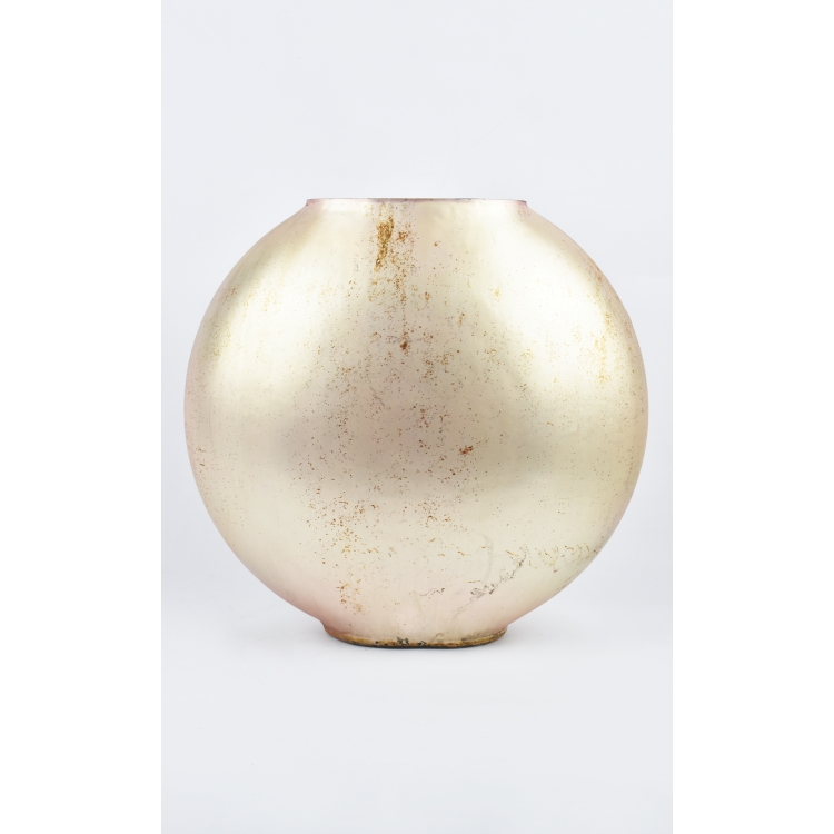 ΒΑΖΟ NUDE-ΚΑΦΕ Γυαλί 35*18*32