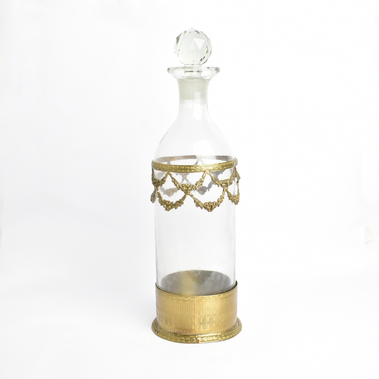 ΚΑΡΑΦΑ ΜΕ ΜΠΡΟΥΤΖΙΝΕΣ ΛΕΠΤΟΜΕΡΙΕΣ Κρύσταλλο 11*37