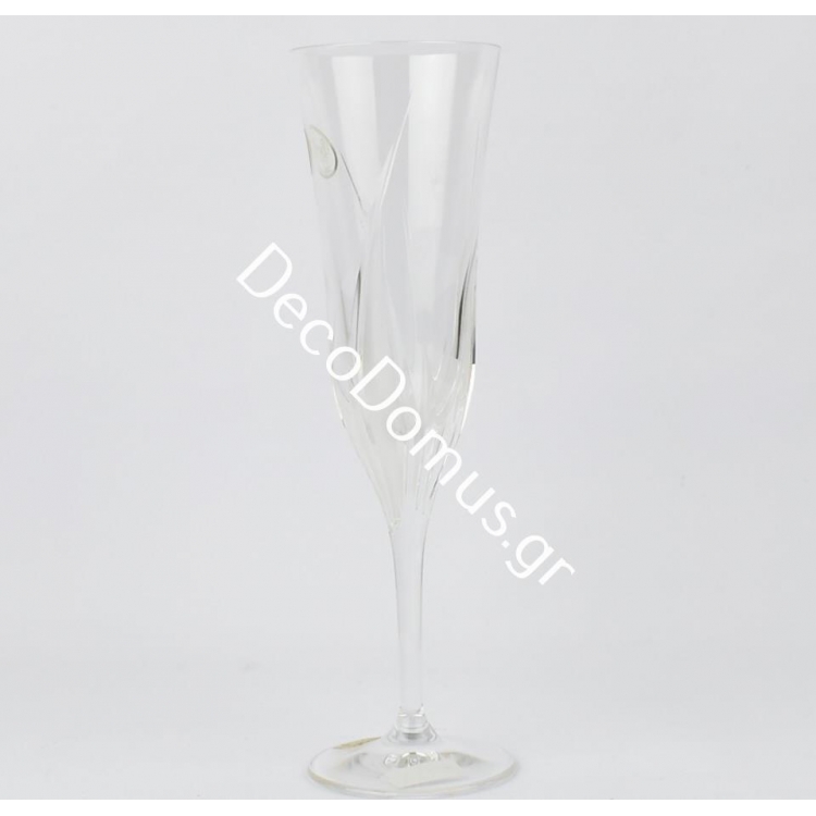 ΠΟΤΗΡΙ ΣΑΜΠΑΝΙΑΣ ΜΕ ΦΥΛΛΟ ΧΑΡΑΓΜΕΝΟ ΑΜΜΟΒΟΛΗ ΣΕΤ 6 ΤΜΧ Κρύσταλλο Φ6,5*22,5