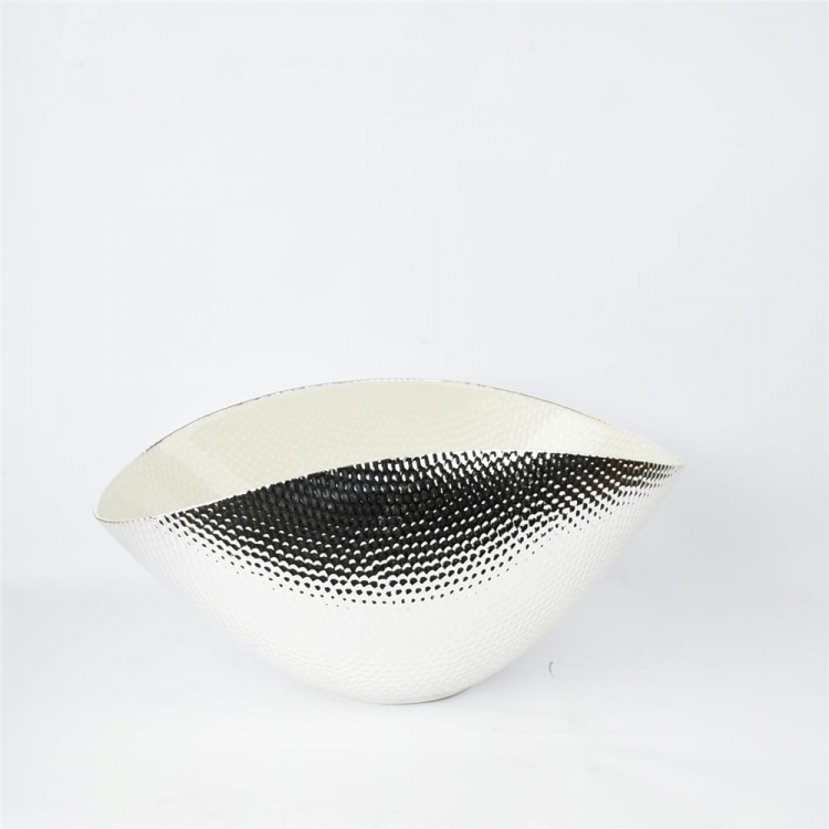 ΚΟΥΠ ΑΣΗΜΕΝΙΟ DOGE ΟΒΑΛ ΜΕ ΓΥΑΛΙΝΗ ΜΠΕΖ ΕΠΙΣΤΡΩΣΗ  35*22*17