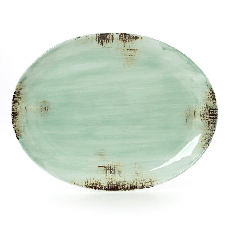 ΠΙΑΤΕΛΑ ΟΒΑΛ ΒΕΡΑΜΑΝ COUNTRY Πορσελάνη 38*29