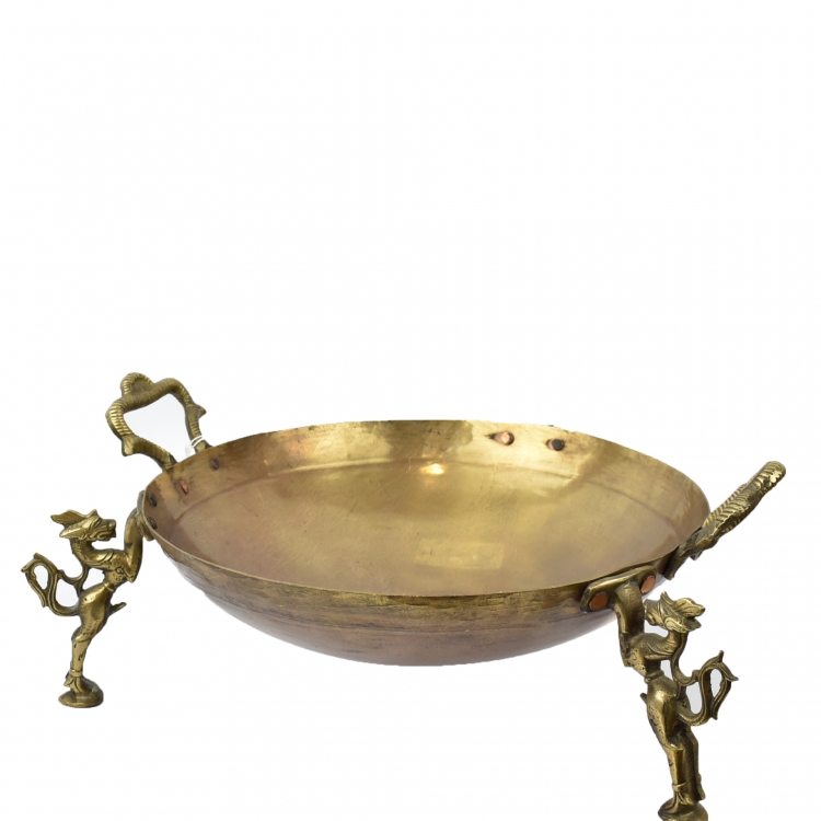 ΠΙΑΤΕΛΑ ΜΕ ΠΟΔΙ ΧΡΥΣΗ Μπρούντζος 41*16