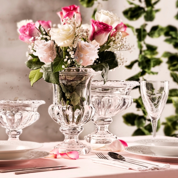 ΒΑΖΟ SUSSEX 262 ΜΕ ΠΟΔΙ Κρύσταλλο Φ21*27