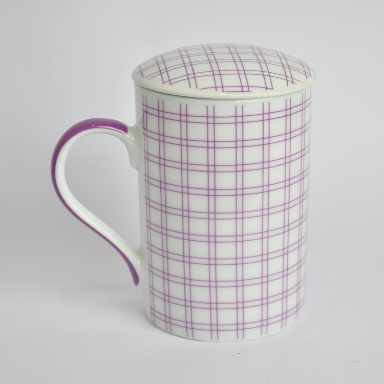 ΚΟΥΠΑ ΤΣΑΓΙΟΥ ΜΕ ΚΑΠΑΚΙ ΒΙΟΛΕΤΙ Πορσελάνη 8*11,5*12