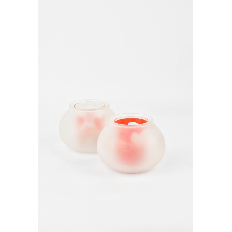 ΡΕΣΟ ΟΠΑΛΙΝΑ ΜΕ ΚΟΚΚΙΝΟ ΣΕΤ2 Γυαλί 10Χ7