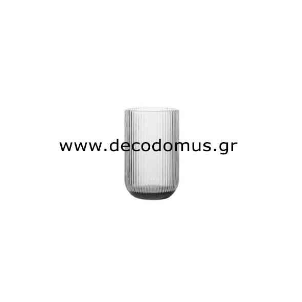 ΠΟΤΗΡΙ ΣΩΛΗΝΑΣ ΓΚΡΙ ΑΝΑΓΛΥΦΟ 426ml 6 TMX Γυαλί Φ7.8*13