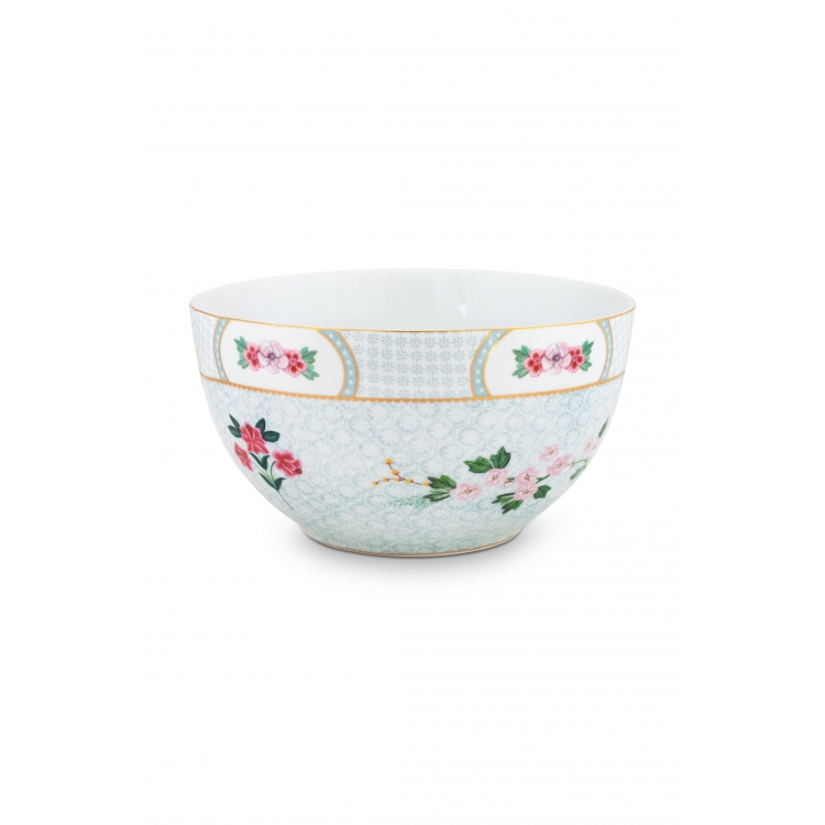 ΜΠΟΛ ΛΕΥΚO BLUSHING BIRDS Πορσελάνη Φ18*10,5Υ