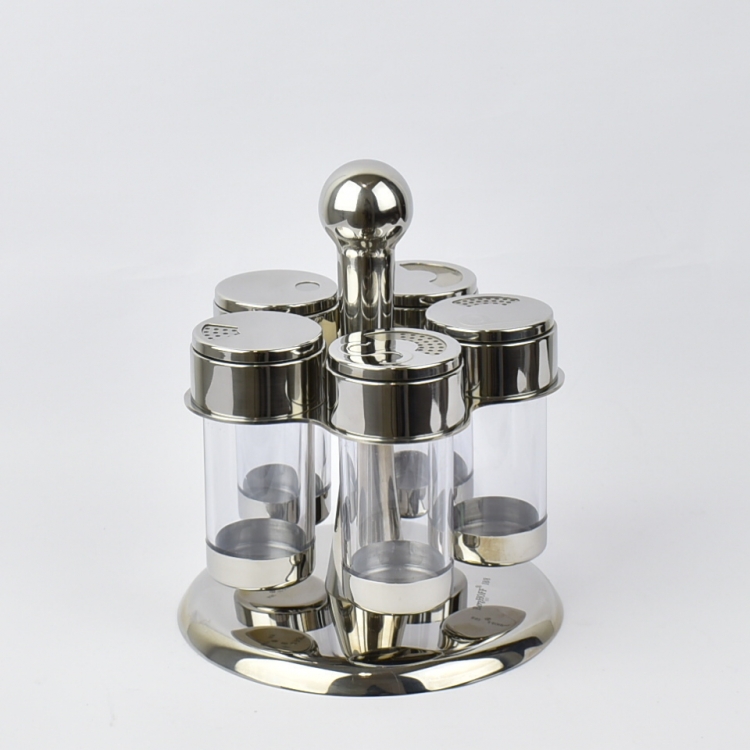 ΜΠΑΧΑΡΙΚΑ ΜΕ ΒΑΣΗ INOX ΣΕΤ5 Γυαλί Φ16*20Υ