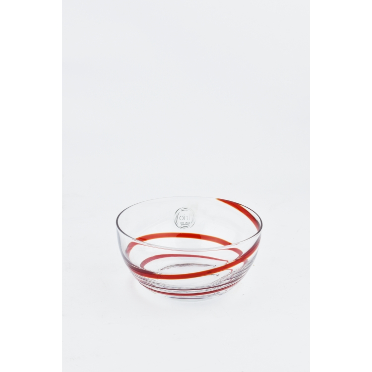 ΜΠΟΛ ΜΕ ΚΟΚΚΙΝΕΣ ΓΡΑΜΜΕΣ 6ΤΜΧ Γυαλί Φ12Χ6