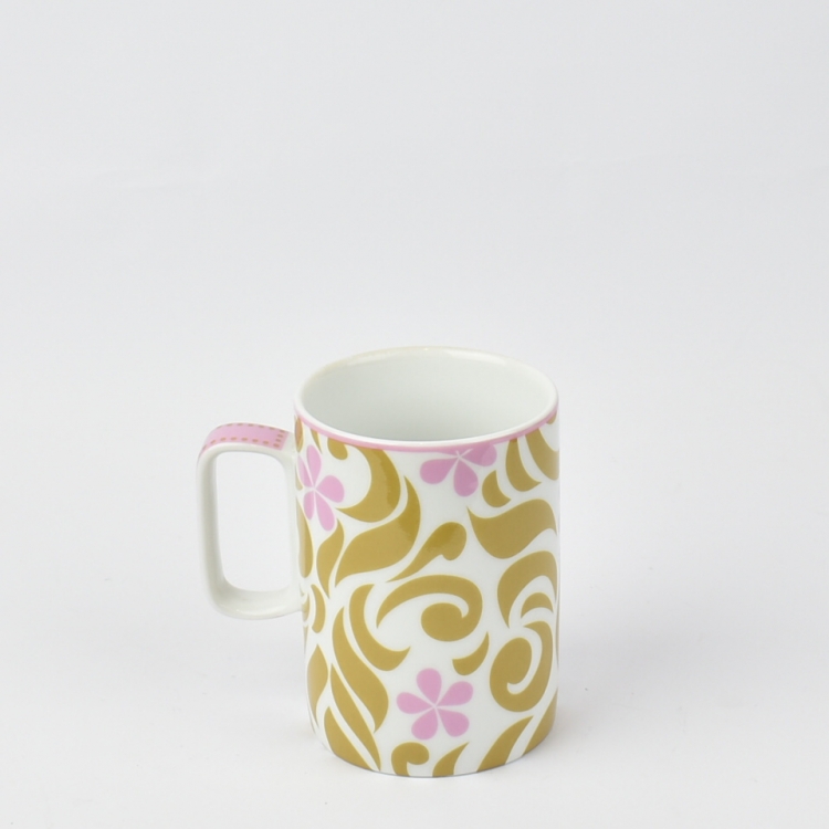 ΚΟΥΠΑ ΡΟΖ-ΛΑΔΙ Πορσελάνη 7.5*10.5*10