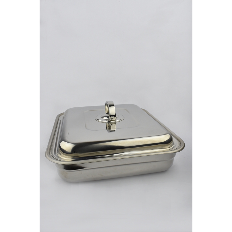 ΤΑΨΙ ΜΕ ΚΑΠΑΚΙ 18/10 Inox 35*29*12