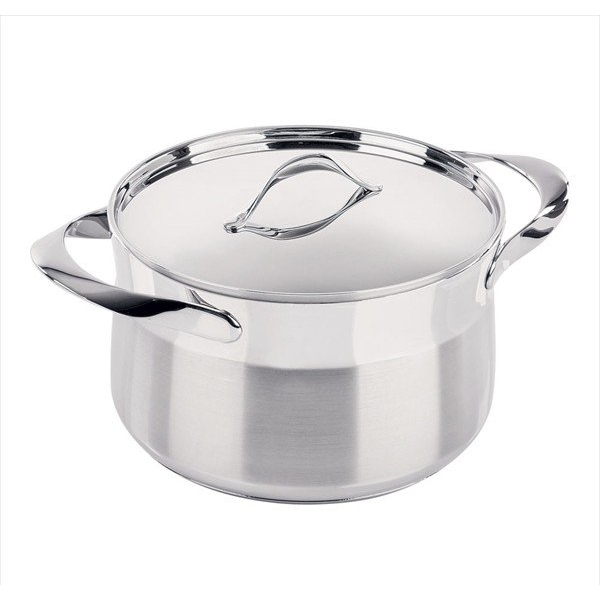 ΚΑΤΣΑΡΟΛΑ ΜΕ ΚΑΠΑΚΙ 18/10 ΚΑΙ ΓΙΑ ΕΠΑΓΩΓΙΚΗ ΕΣΤΙΑ Inox Φ24*34*19Υ