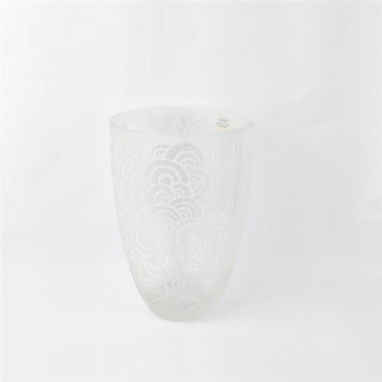 ΒΑΖΟ ΧΕΙΡΟΠΟΙΗΤΟ ΧΑΡΑΓΜΕΝΟ ΓΥΑΛΙ ΧΑΜΗΛΟ Γυαλί Φ20x20