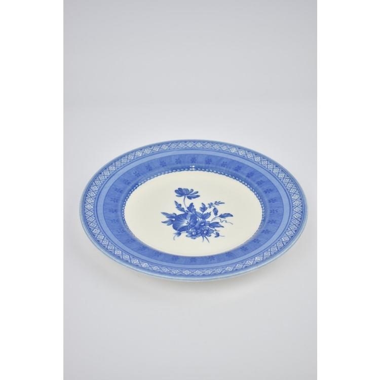 ΠΙΑΤΟ ΦΡΟΥΤΟΥ CHURCHILL 6TΜΧ ΑΣΠΡΟ-ΜΠΛΕ Πορσελάνη Φ18