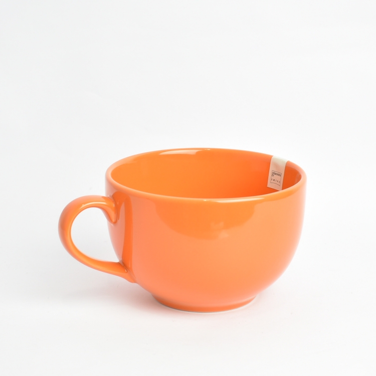 ΜΠΟΛ ΜΕ ΧΕΡΟΥΛΙ ΠΟΡΤΟΚΑΛΙ 500ML Πορσελάνη Φ12,5*8