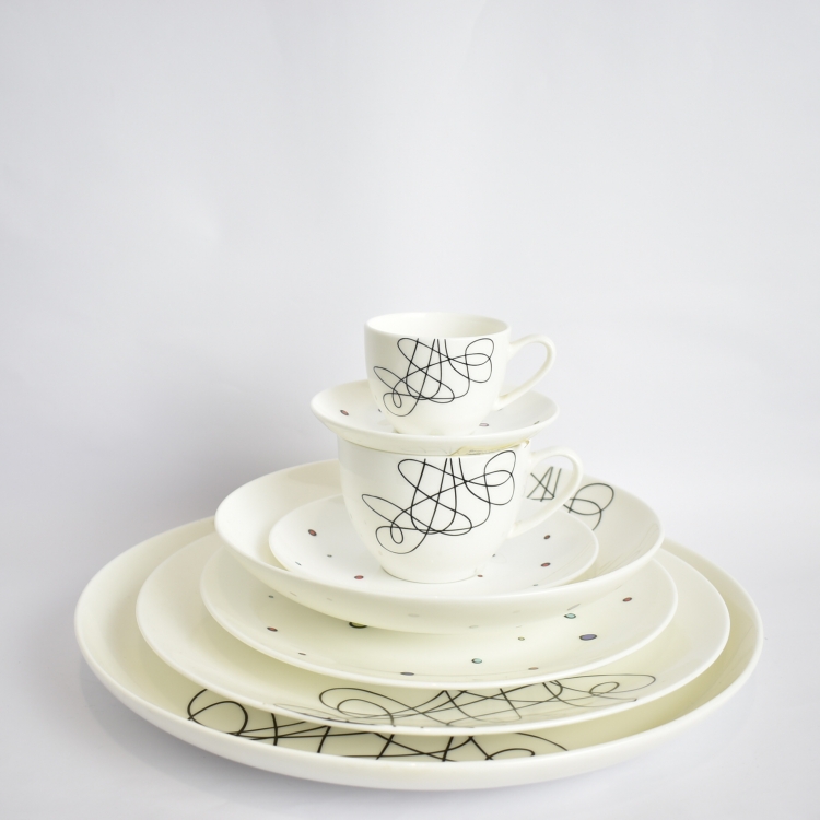 ΣΕΡΒΙΤΣΙΟ ΜΕ ΒΟΥΛΕΣ ΧΡΩΜΑΤΙΣΤΕΣ 20 ΤΜΧ Πορσελάνη