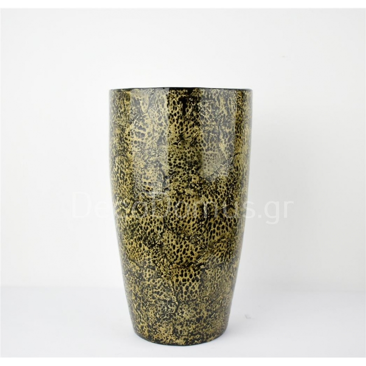 ΒΑΖΟ ΛΑΚΑΡΙΣΤΟ ANIMAL PRINT Ξύλο Φ18*31