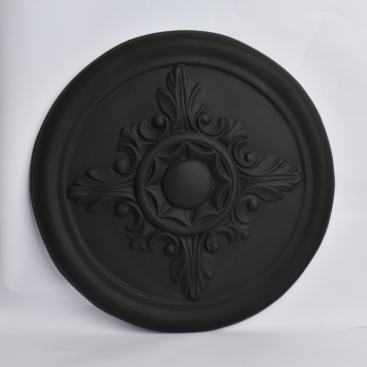 ΡΟΖΕΤΑ ΜΑΥΡΗ ``Thetis Rosette`` Κεραμικό Φ34