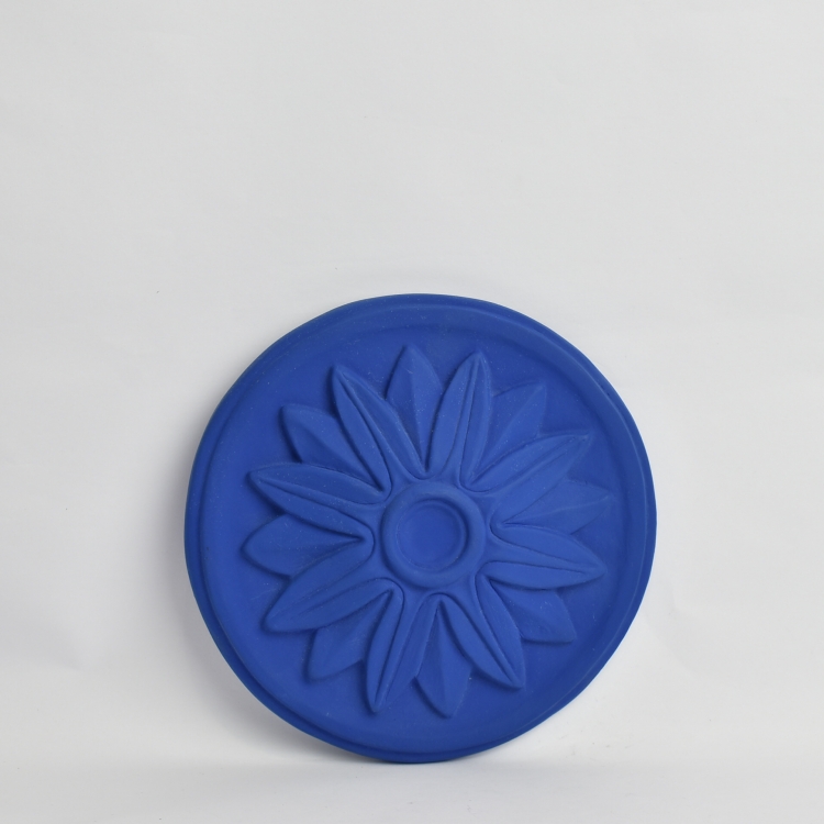 ΡΟΖΕΤΑ ΛΟΥΛΟΥΔΙ ΜΠΛΕ ERMIS Κεραμικό Φ16.5